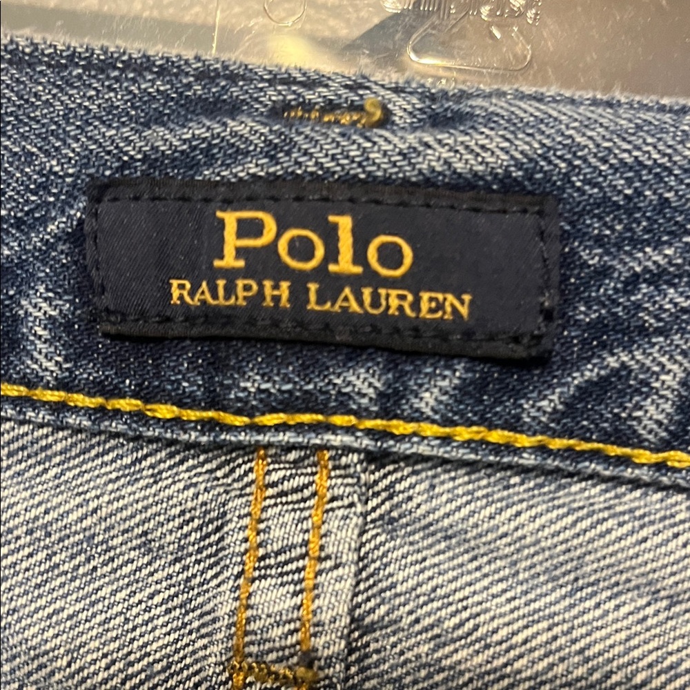 Polo by Ralph Lauren Men's Mid Blue Straight Jeans - Picture 2 of 4